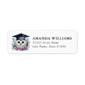Graduation Return Address Labels ラベル (正面)