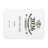 Graduation Save the Date Magnet / Imán Graduación マグネット (横)