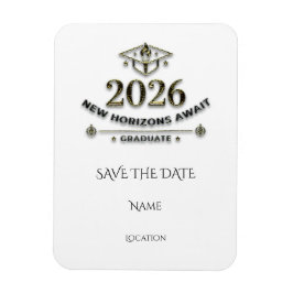 Graduation Save the Date Magnet / Imán Graduación マグネット