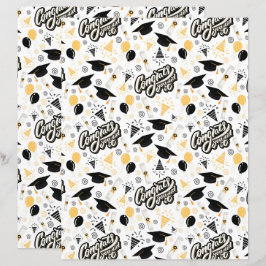 Graduation Scrapbook Paper