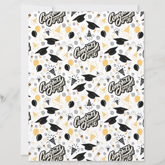 Graduation Scrapbook Paper (裏面)