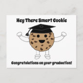 Graduation Smart Cookie Funny Personalize ポストカード (正面)