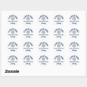 Graduation Stickers Friends' Central School ラウンドシール (シート)