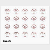 Graduation Stickers The Miquon School, Custom ラウンドシール (シート)