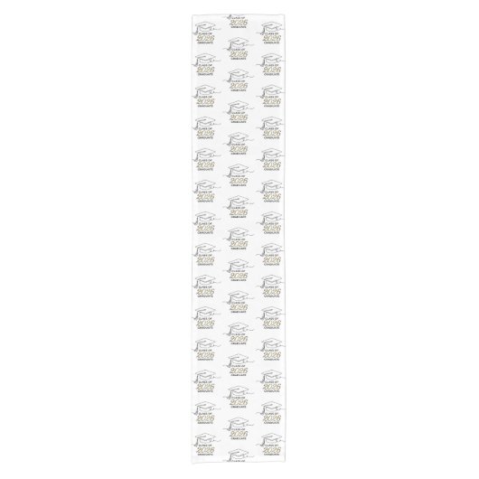 Graduation Table Runner / Camino de Mesa ショートテーブルランナー (正面)