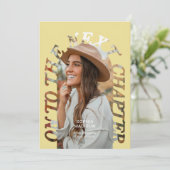 Graduation To The Next Chapter Arch Photo Citrus 招待状 (スタンド正面)