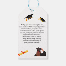  Graduation- Universal Design for all ages ギフトタグ