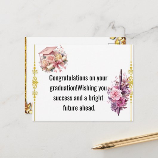  Graduation- Universal Design for all ages ポストカード (正面/裏面インサイチュ)