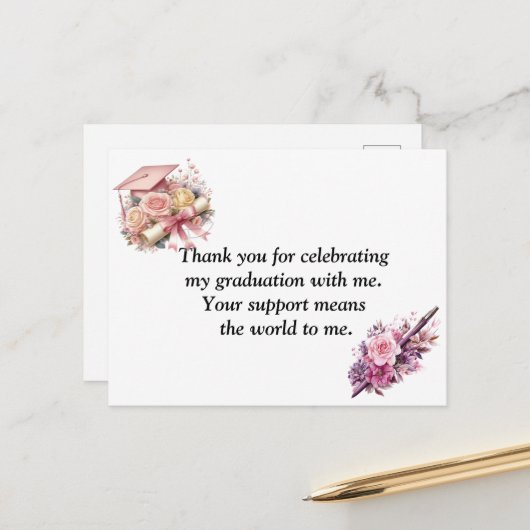  Graduation- Universal Design for all ages ポストカード (正面/裏面インサイチュ)