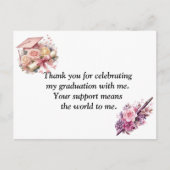  Graduation- Universal Design for all ages ポストカード (正面)