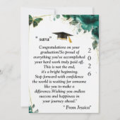  Graduation- Universal Design for all ages 招待状 (正面)