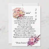  Graduation- Universal Design for all ages 招待状 (正面)