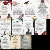  Graduation- Universal Design for all ages 招待状