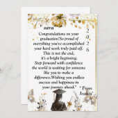  Graduation- Universal Design for all ages 招待状 (正面/裏面)