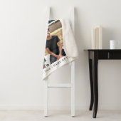 Graduation White Trendy 6 Photo Collage シェルパブランケット (インサイチュ)