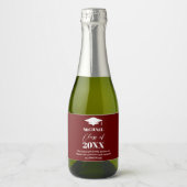 Graduation wine label スパークリングワインラベル (正面)
