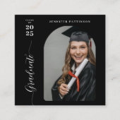 Graduation Words of Wisdom for Graduate エンクロージャーカード (正面)