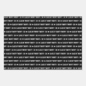 Graduation Wrapping Paper Set – Script “Graduate” ラッピングペーパーシート (正面3)