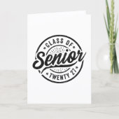 Graduation Year School Retro Senior Class of 2027 カード (正面)