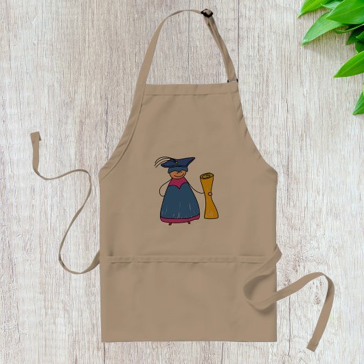 Gradute With A Diploma Apron スタンダードエプロン
