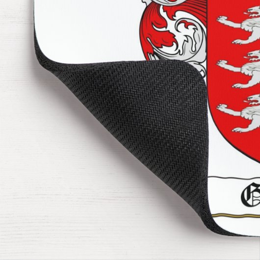 GRADYの家紋- GRADYの紋章付き外衣 マウスパッド (コーナー)