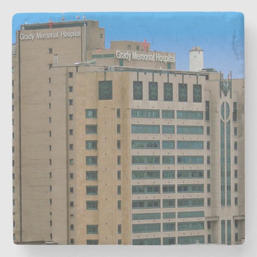 Grady Hospital Atlanta，グレーディ病院 ストーンコースター (正面)