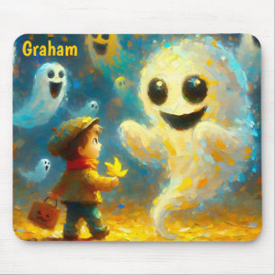 GRAEME ~ハロウィーン幽霊~ マウスパッド