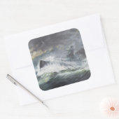 Graf Speeは11月3日にインディアン海に入る スクエアシール (封筒)