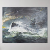 Graf Speeは11月3日にインディアン海に入る ポスター (正面)