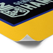 Graf Zeppelinヴィンテージドイツのポスター ポスター (角)