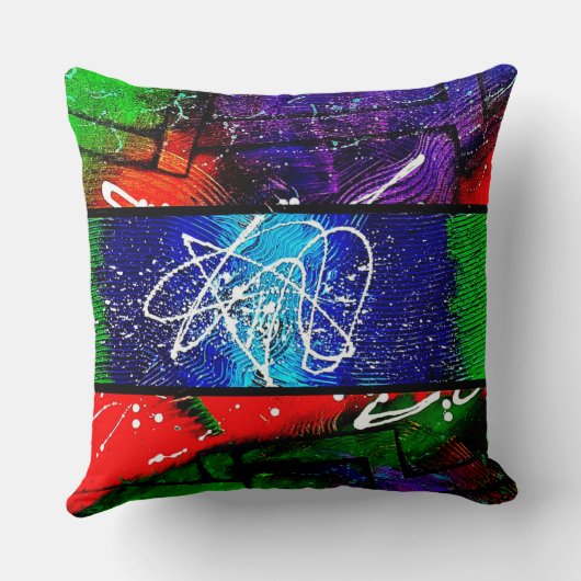 GRAFF de Christèle Chabrette クッション (裏面)