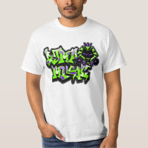 Graff Kat (Slimer及び紫色の幽霊) Tシャツ