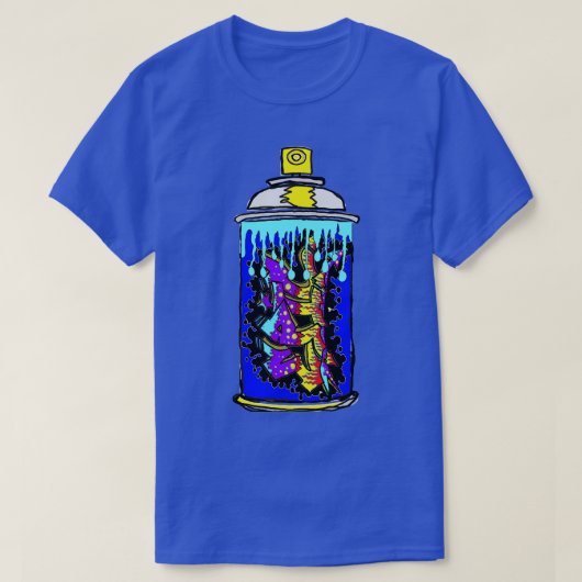 GraffitiスプレーはLowEndGraphiで絵を描スプレー Tシャツ (デザイン正面)