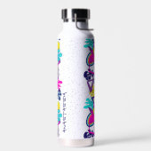 Graffiti抽象芸術カラフルパターン(NAME) ウォーターボトル (左面)