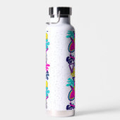 Graffiti抽象芸術カラフルパターン(NAME) ウォーターボトル (右面)
