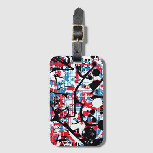 Graffiti ラゲッジタグ (正面縦)