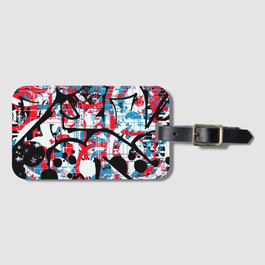 Graffiti ラゲッジタグ (正面横)