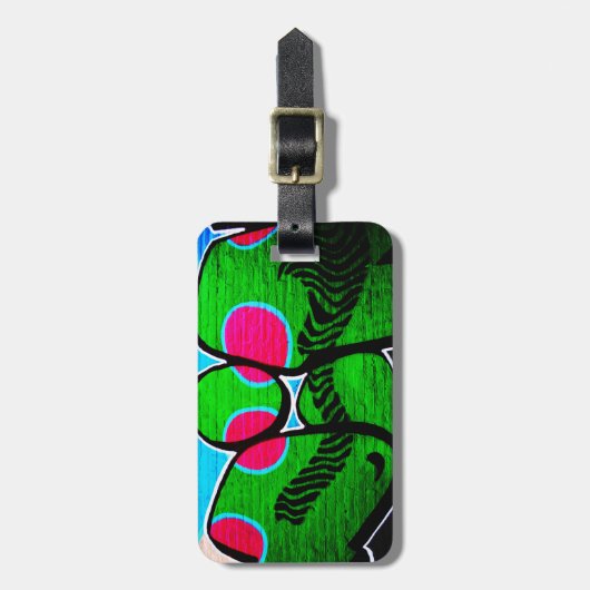 Graffiti 12 cd ltcna ラゲッジタグ (正面縦)