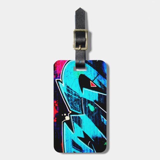 Graffiti 14 cd ltcna ラゲッジタグ (正面縦)