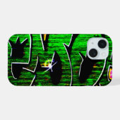 Graffiti 18 アイフォンケース iPhone 15ケース (裏面横)