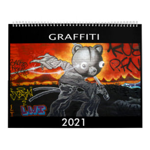 Graffiti 2021カレンダー カレンダー