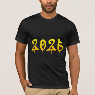Graffiti 2025 Tシャツ – はっきりした、Urban、Visionary