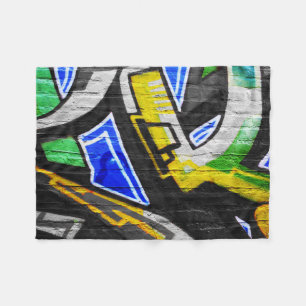 Graffiti 6 fbcn フリースブランケット