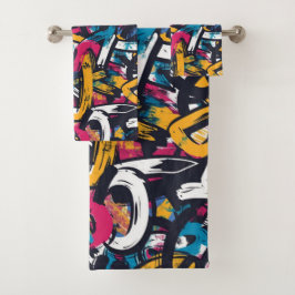 Graffiti Art バスタオルセット