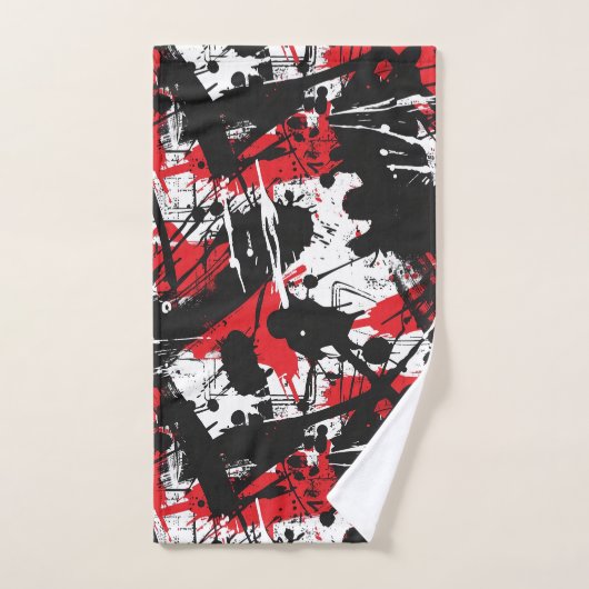 Graffiti Art バスタオルセット (ハンドタオル)