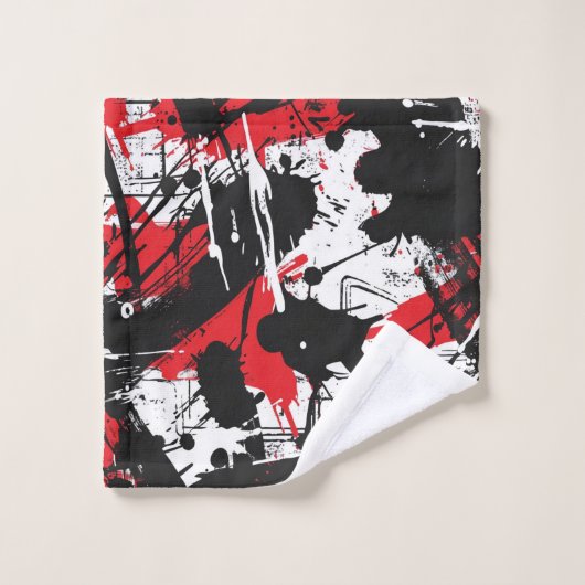 Graffiti Art バスタオルセット (ウォッシュタオル)