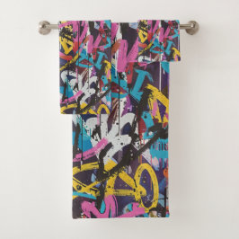 Graffiti Art バスタオルセット