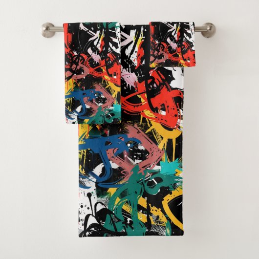 Graffiti Art バスタオルセット (インサイチュ)