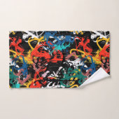 Graffiti Art バスタオルセット (ハンドタオル)