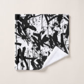 Graffiti Art バスタオルセット (ウォッシュタオル)